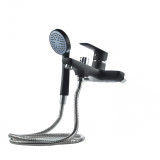 Baterie pentru cada HI-Non H183-FD-439, negru mat, cu dus de mana