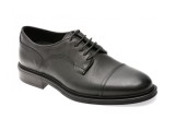 Pantofi elegant OTTER negri, 2388, din piele naturala