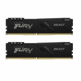 Memorie RAM FURY Beast 8GB DDR4 2666MHz CL16 Dual Channel Kit, Kingston