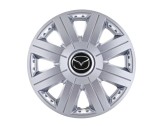 Cumpara ieftin Set 4 capace roti Cosmos cromat R15, pentru gama auto Mazda, Autohelix MSA