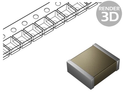 Condensator ceramic MLCC 5.6nF 2kV foto