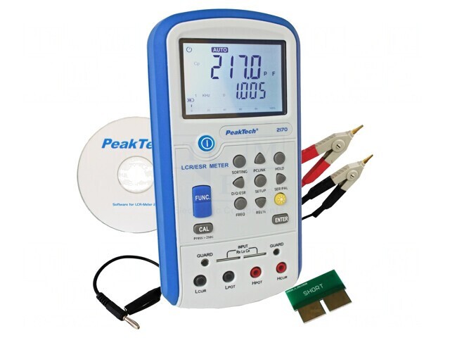 Punte RLC LCD 4,5 Cifre 200pF-20mF