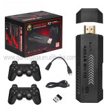 Cumpara ieftin Consola Jocuri Video Stick 4K GD10 P3 TV, 30000 Jocuri, 2 Controllere, 64GB, 9 Emulatoare, HDMI