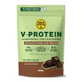 Gold Nutrition Pudra Proteica Vegetala V-protein Ciocolata, 240 g