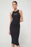 Juicy Couture rochie culoarea negru, mini, mulată