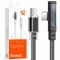 Mcdododo Cablu De Mare Viteză Usb-C Pd 65W 1.2M Negru Cu Unghi De 1.2M