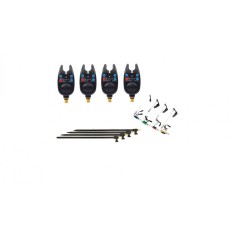 Set 4 Avertizori Digitali Hakuyo + 4 Swingeri Iluminare Cu Tija + 4 Tije Otelite