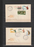 RO - FDC - C.E. TIR DANTELATE ( LP 608 ) 1965 ( 2 DIN 2 )