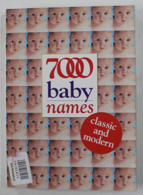 7000 BABY NAMES - CLASSIC AND MODERN , 2001 foto