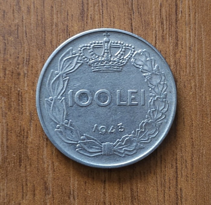 100 lei 1943, Mihai I, Rom&acirc;nia