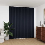 Draperie opacă, antracit, 290 x 245 cm, cu c&acirc;rlige