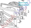 Suport Radiator Superior Opel Astra G Stanga Dreapta Fixare Laterala Original