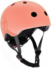 Casca de protectie pentru copii cu sistem de reglare Scoot and Ride Peach S-M foto