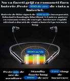 Reduceri.Casti autonomie 100 ore, bluethoot 5.3, functie EQ, cititor de carduri