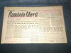 ZIARUL ROMANIA LIBERA 3 FEBRUARIE 1949