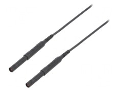 Cablu de măsurare 6kV 16A 1,5m Negru
