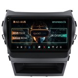 Navigatie 2K Hyundai Santa Fe IX45 (2013-2017), Android OS, S-Quadcore 4GB RAM + 64GB ROM, 9.5 Inch - AD-BGS90042K+AD-BGRKIT182