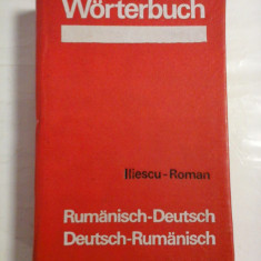 WORTERBUCH Rumanisch-Deutsch * Deutsch-Rumanisch - Maria Iliescu * Al. Roman