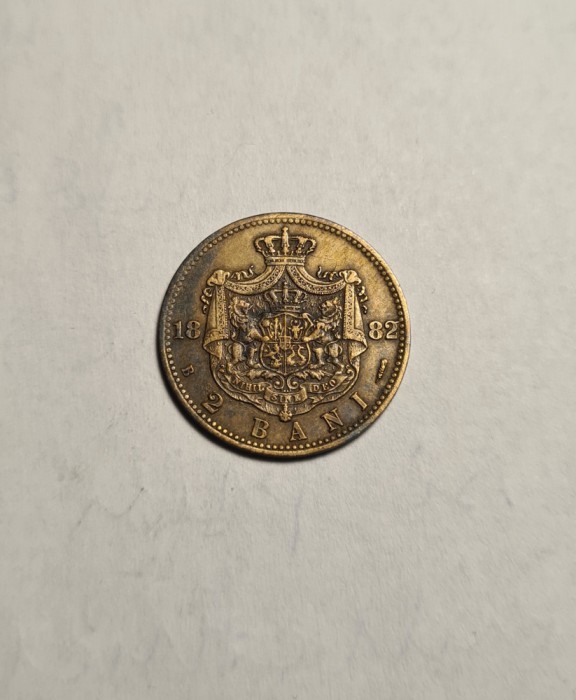2 bani 1882 Detalii Frumoase