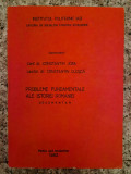 Probleme Fundamentale Ale Istoriei Romaniei - Constantin Jofa, Constantin Closca ,554244