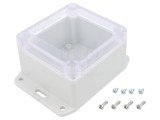 Carcasă Universală Cu Lame De Fixare 80mm x 85mm x 55mm