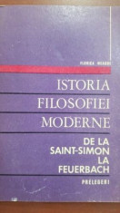 Istoria filozofiei moderne de la Saint-Simon la Feuerbach-Florica Neagoe foto