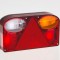 Lampa stop cu 5 functii, partea dreapta, FT-088 PCOF Fristom (24x14)