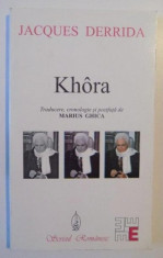 Khora / Jacques Derrida foto