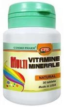 Multivitamine si Minerale Cosmo Pharm 30cpr Cod: csph00031 foto