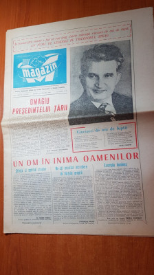 magazin 22 ianuarie 1983-ziua de nastere a lui ceausescu,omagiu presedintelui foto
