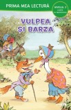 Prima mea lectura. Vulpea si barza. Carte cu majuscule (Nivelul 2)