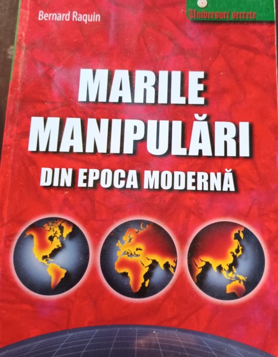 MARILE MANIPULARI DIN EPOCA MODERNA BERNARD RAQUIN