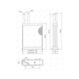 Radiator incalzire habitaclu Nrf 52066