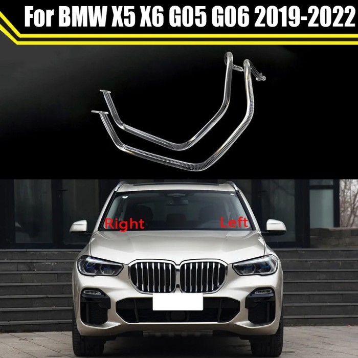 Set de 2 fibre far lumina de zi / Daylight compatibil Bmw X5 X6 G05 G06 2019-2022 - Dreapta