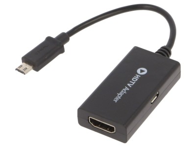 Adaptor HDMI la Micro USB B 0,16m foto