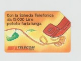 Bnk card Cartele telefonice - Italia - Con la scheda telefonica... - Non Parlate Sulle Spine