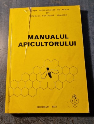 Manualul apicultorului 1972 foto