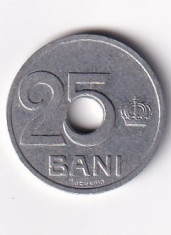 Romania 25 Bani 1921 - Ferdinand I , Aluminium, 19 mm KM-44 foto