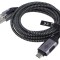 Cablu slim USB 3.1 RJ45 - USB C, 2m, Goobay