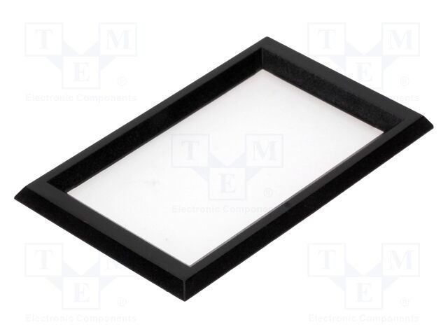 Cadru negru ABS 74x44,7mm 58x32,5mm DISPLAY VISIONS