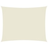 Cumpara ieftin Panza parasolar, crem, 3,5x5 m, tesatura oxford, dreptunghiular