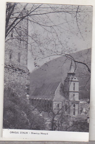 bnk cp Orasul Stalin - Biserica Neagra - uzata