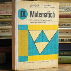 Matematică - Geometrie Și Trigonometrie - Manual Clasa A IX-a - Augustin Coța