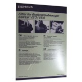 Filtru Hartie Aspirator Bosch Siemens VZ9230 00459230 Compatibil Diverse Modele