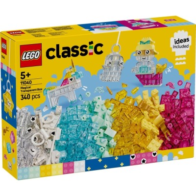 LEGO CLASSIC CUTIE TRANSPARENTA MAGICA 11040 foto