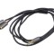Cablu Jack 3.5mm la RCA, 2m, aurit