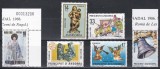 Andorra Spaniaolă 1982,1983,1984,1985,1986 - Crăciun, 5 Serii, MNH