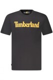 Cumpara ieftin Timberland Tricou TFO SS Linear Tea barbati, cu imprimeu, Regular fit, Negru, M