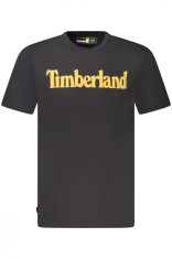 Timberland Tricou TFO SS Linear Tea barbati, cu imprimeu, Regular fit, Negru, M