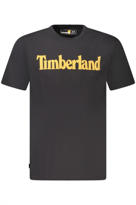 Timberland Tricou TFO SS Linear Tea barbati, cu imprimeu, Regular fit, Negru, M